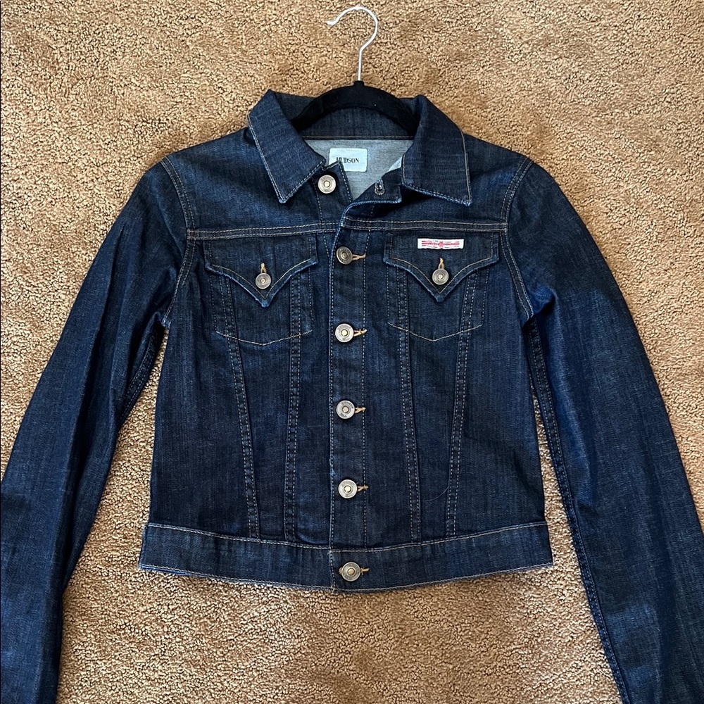 Hudson Jeans Dark Blue Denim Jacket
